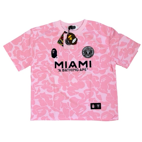 Bape Other - Bape Miami, pink shirt New